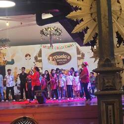 Orphans singing Carols