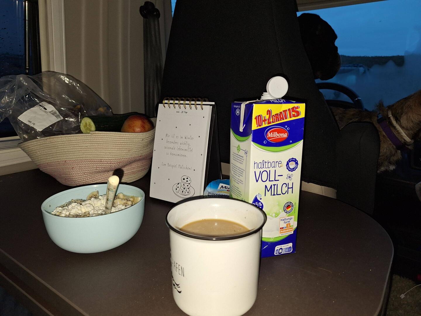 Frühe Flucht im Regen, viva espania!