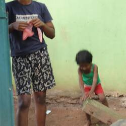 The roadside 'cafe' where I got some lunch