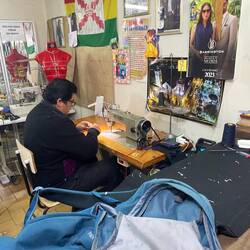 Rucksack muss repariert werden - beim Profi