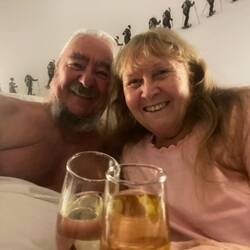 Enjoying the Captains Soirée...