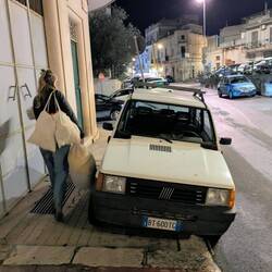 Crazy driving and parking - although this goes for the whole of Italy
