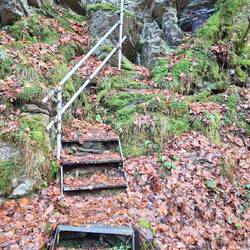 Alpiner Aufstieg zur Mariengrotte mit Mülleimer!☝️