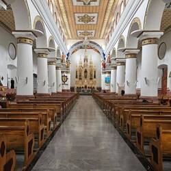 Innenansicht der Kathedrale San Pedro