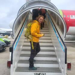 In Lissabon steigen wir als letzte ein. 🤭