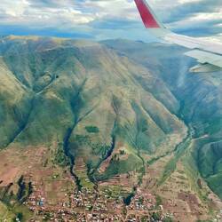Anflug auf Cusco ✈️