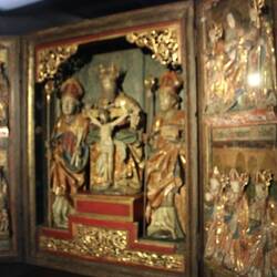 Altar for a chapel in the St. Niklaus church that no longer is standing.