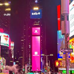 Times Square the new ball