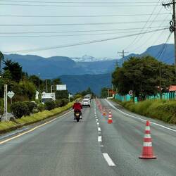 Da! Der Nevado del Ruiz mit 5.389 m