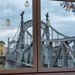 The view from our dinner table