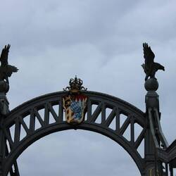 German arms on the other.