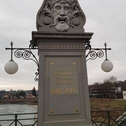 Interesting Art Nouveau signs naming the president