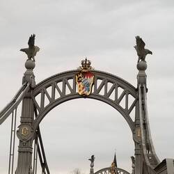 The bridge looks ancient, but it's only a century old.