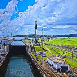 Die nächste Schleusenkammer im Blick