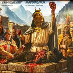 Top Opfer: Schwarze Lamas! Lebendig aufgeschlitzt und ausgenommen. Schlug das Herz noch = Glück!