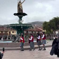 Un die "Peru Spice Girls" mit einer extra Einlage.