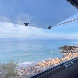 ..zur Überraschung mit Sonne aufgewacht 🌞