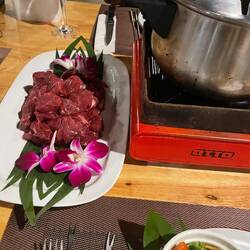 Fondue Bourguignonne am Chaweng Lake