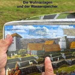 So sah die oberste Ebene der Anlage aus.