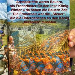 Im Text im Bild hab' ich geschrieben was uns Klara zu den Arbeitern und zur Fronarbeit erzählte.