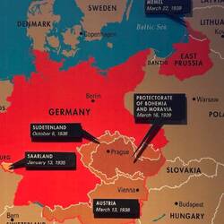 Areas of Nazi invasion