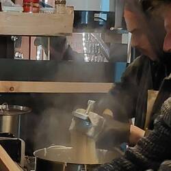 Handgemachte klassische Spätzle