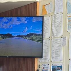 Auf der Kabine konnte man über die Bugcam alles gut verfolgen