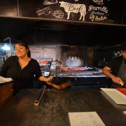 Im "Tannat" gibt's das typische Asado oder auch einfach nur ein "gewöhnliches" Angus Entrecote 😉