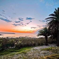 Aussicht von der Rambla in Richtung Afrika