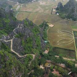 Ninh Binh von oben