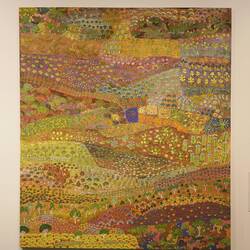 Gemeinschaftsarbeit von 14 Künstlerinnen / Collaborative work of 14 female artists