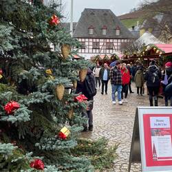 Sogar der Weihnachtsbaum ist schön. Ok, die sind hier mit Herz dabei, die machen da für sich.
