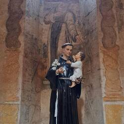 Un affresco che sembra un'illusione ottica