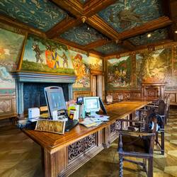 The Knights' Room ... dedicated to the memory of the counts of Gruyéres @ Château de Gruyères.