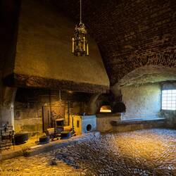 Kitchen @ Château de Gruyères — Gruyères, Switzerland.