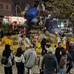 Ob die Figur wirklich brennt?