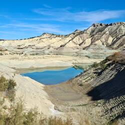 Là aussi, on a l'impression qu'il n'y a pas d'eau où il y a le reflet !