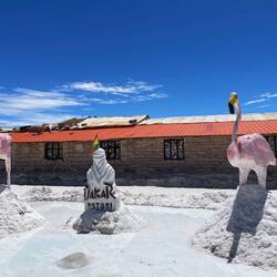 Mittagessen im Salzhotel