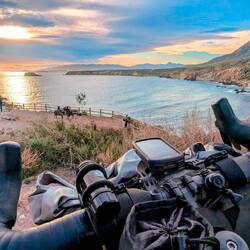 Endlich, da Meer wieder in Sicht