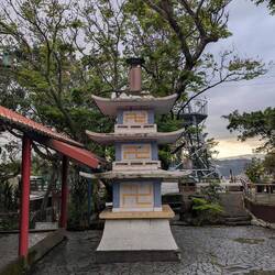 Hier das Symbol für Glück und Weisheit