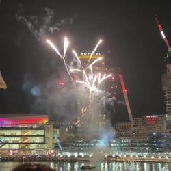 Vuurwerk in Darling Harbour