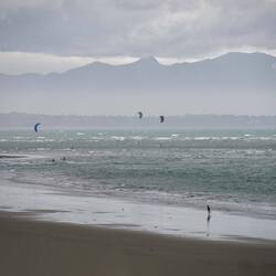 Late afternoon when the breeze got up