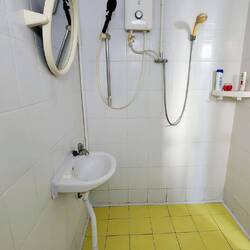 Ausgestattet für eine romantische Dusche zu zweit 😉