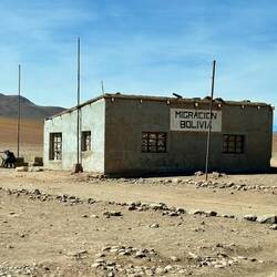 Grenze Bolivianische Seite