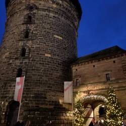 This tower Mark's the craftsman's quarter. This section of town features ... well... you know.