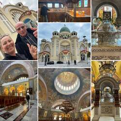 ..dieser Grieche war über 20J. mit einer 🇦🇹erin zusammen und führt mich mit perf.Deutsch durch die 💒