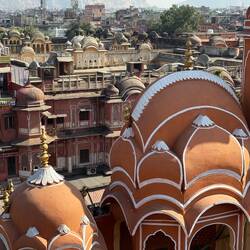 Looking east across Jaipur