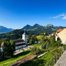 Church of Saint-Théodule ... originally Catholic; reformed in the 15th century — Gruyères.