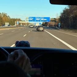 Anfahrt klappt ja schonmat gut 🛣️🚐