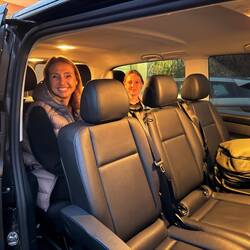 ...eingestiegen abgefahren.